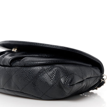 Chanel Caviar Half Moon Wallet On Chain WOC Black 11 of 11