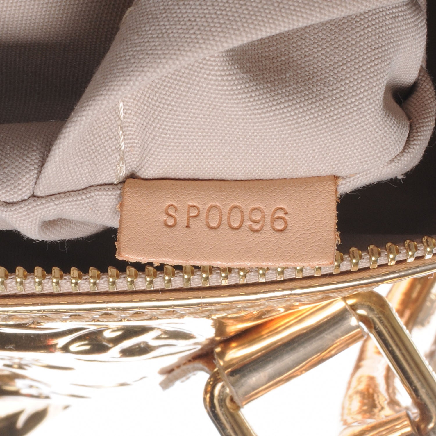 Louis Vuitton Monogram Miroir Speedy 30 Gold 7 of 7