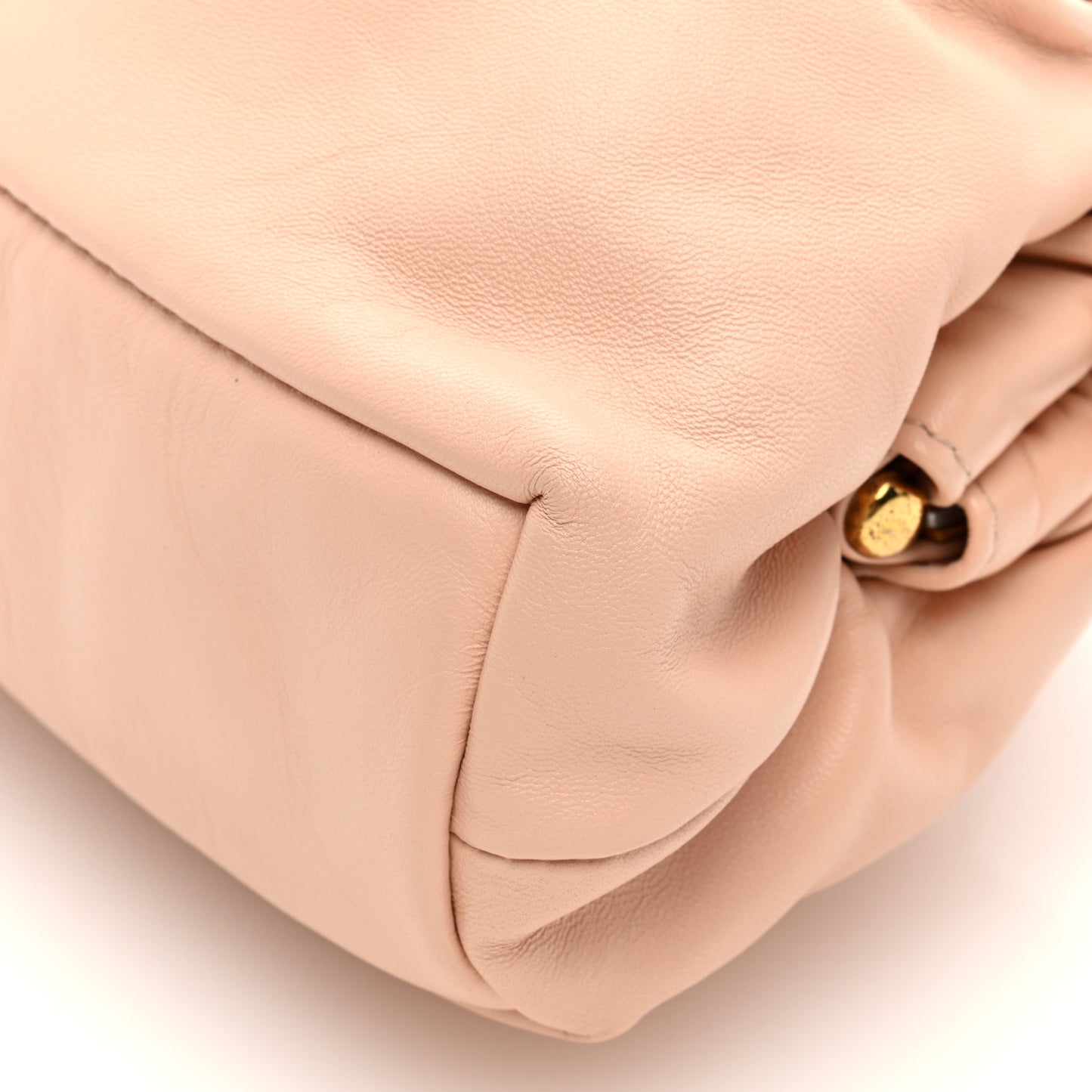 Lambskin Cloud Mini Clutch Dahlia