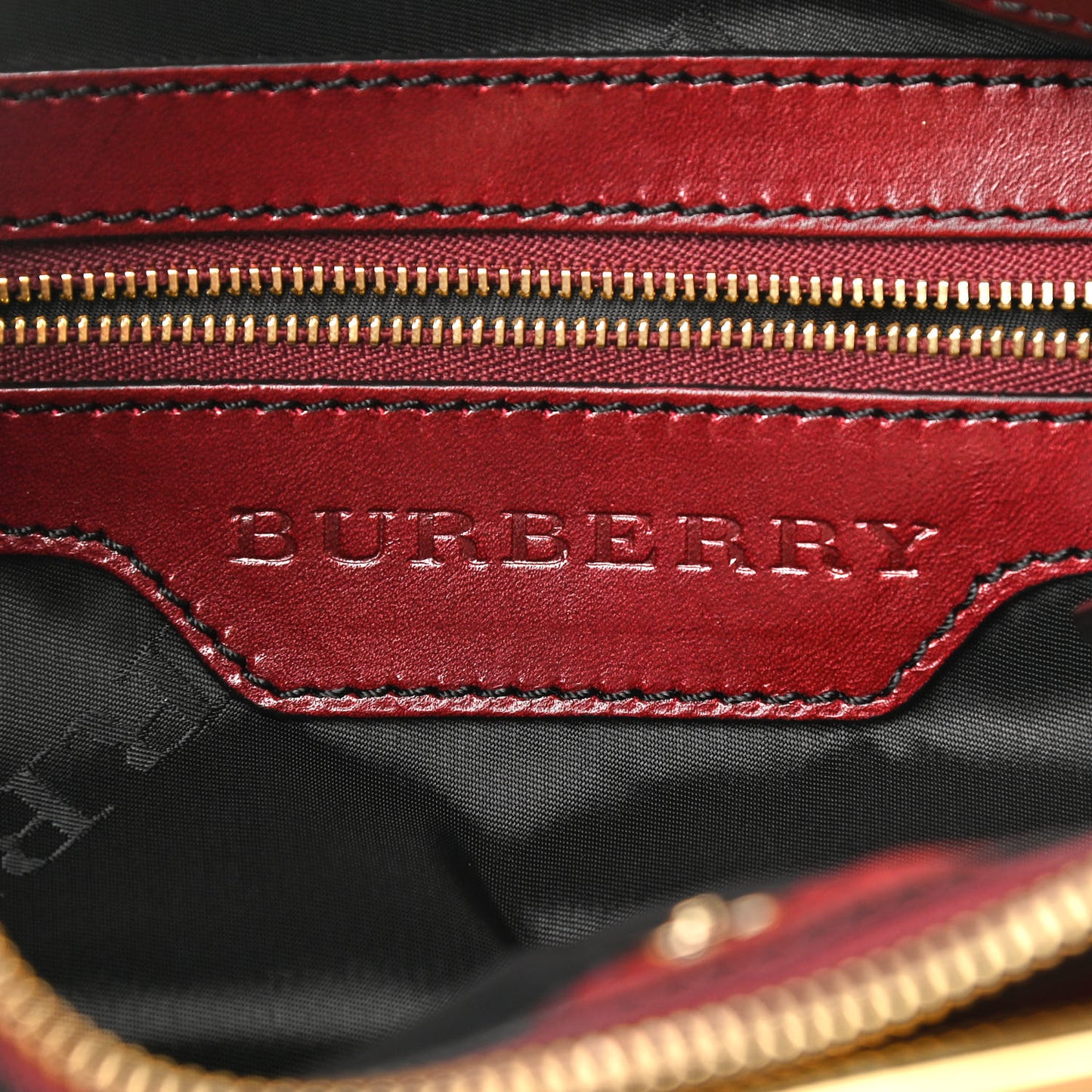 Lambskin Small Hepburn Satchel Red