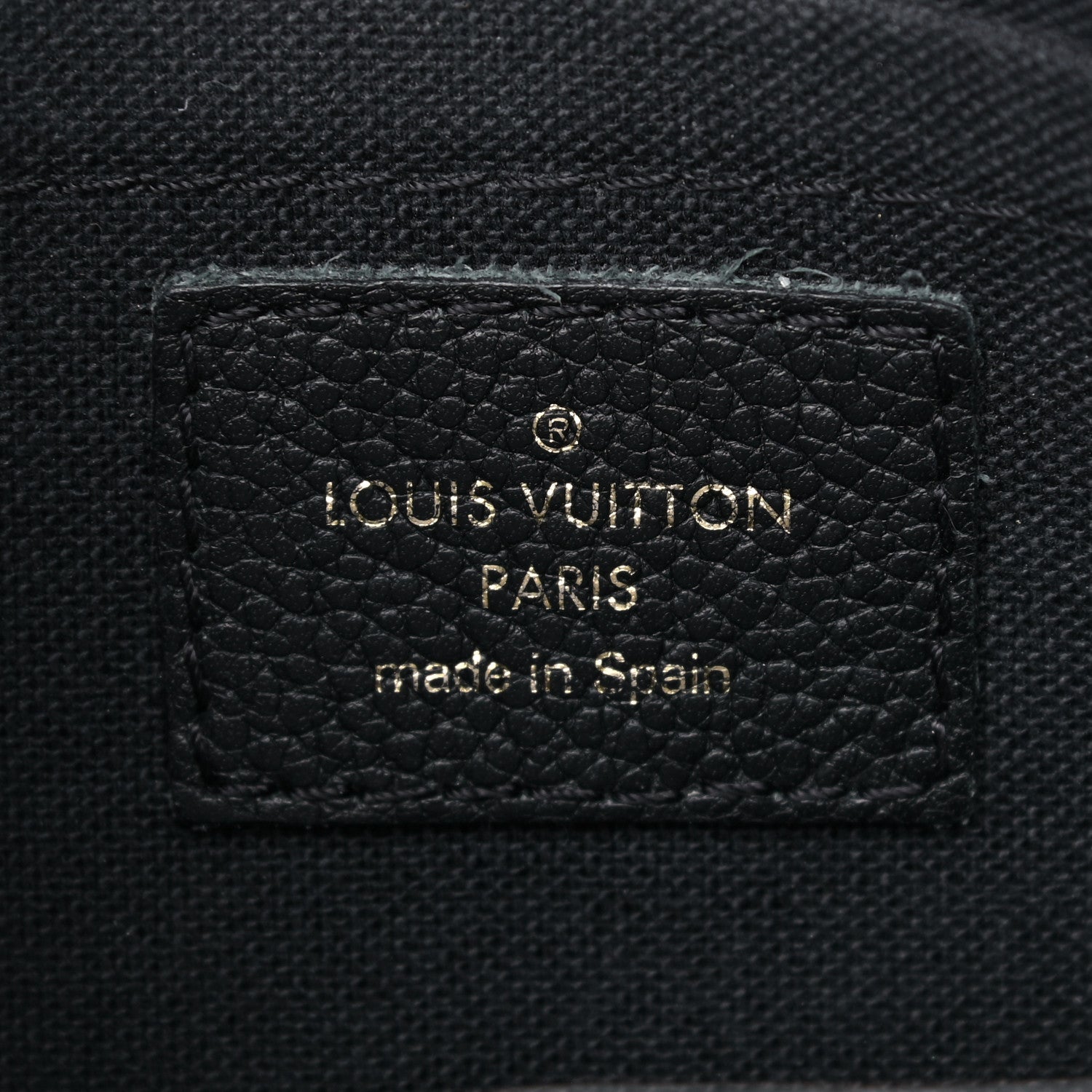Louis Vuitton Monogram Pallas Clutch Black 6 of 15