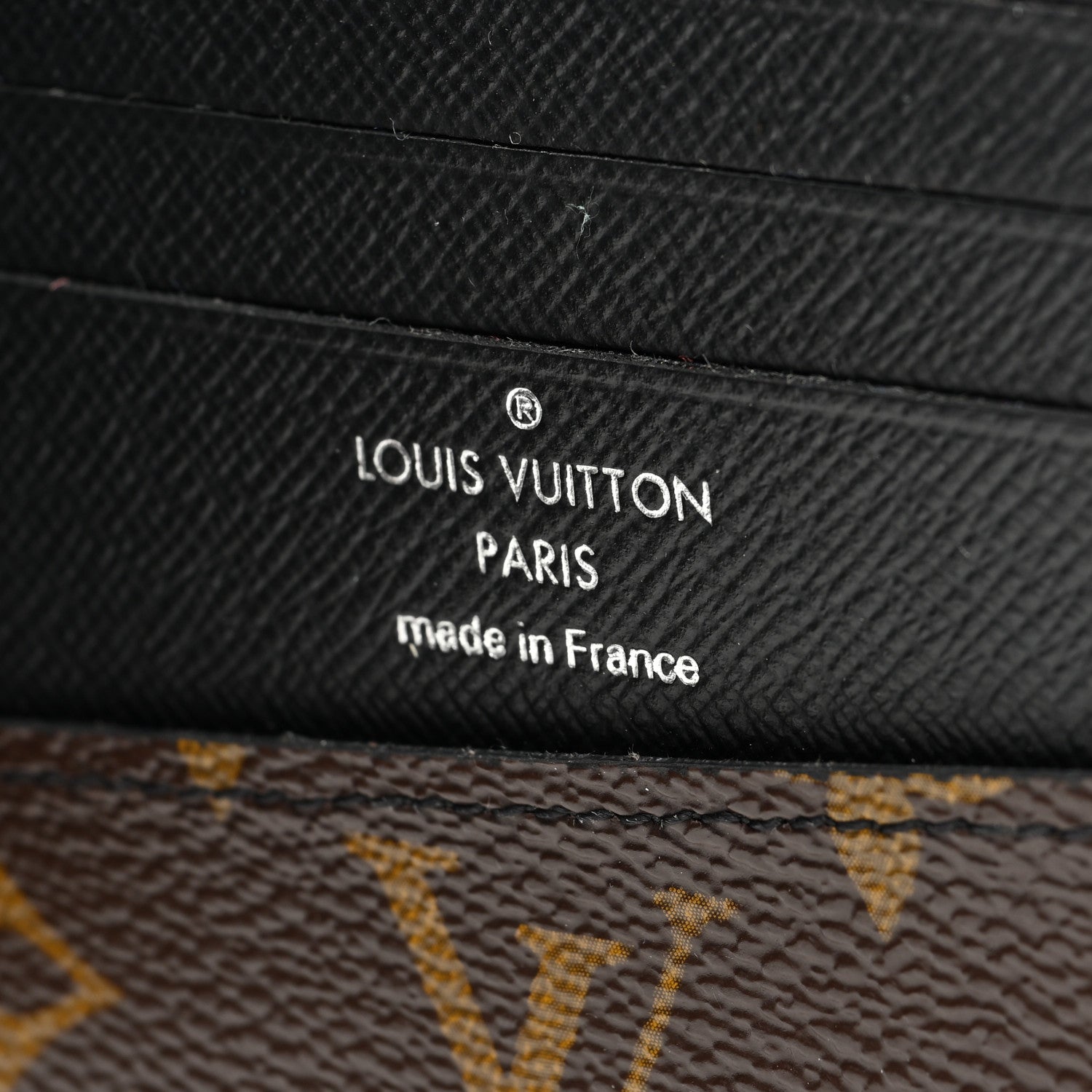 Louis Vuitton Monogram Macassar Gaspar Wallet 6 of 6