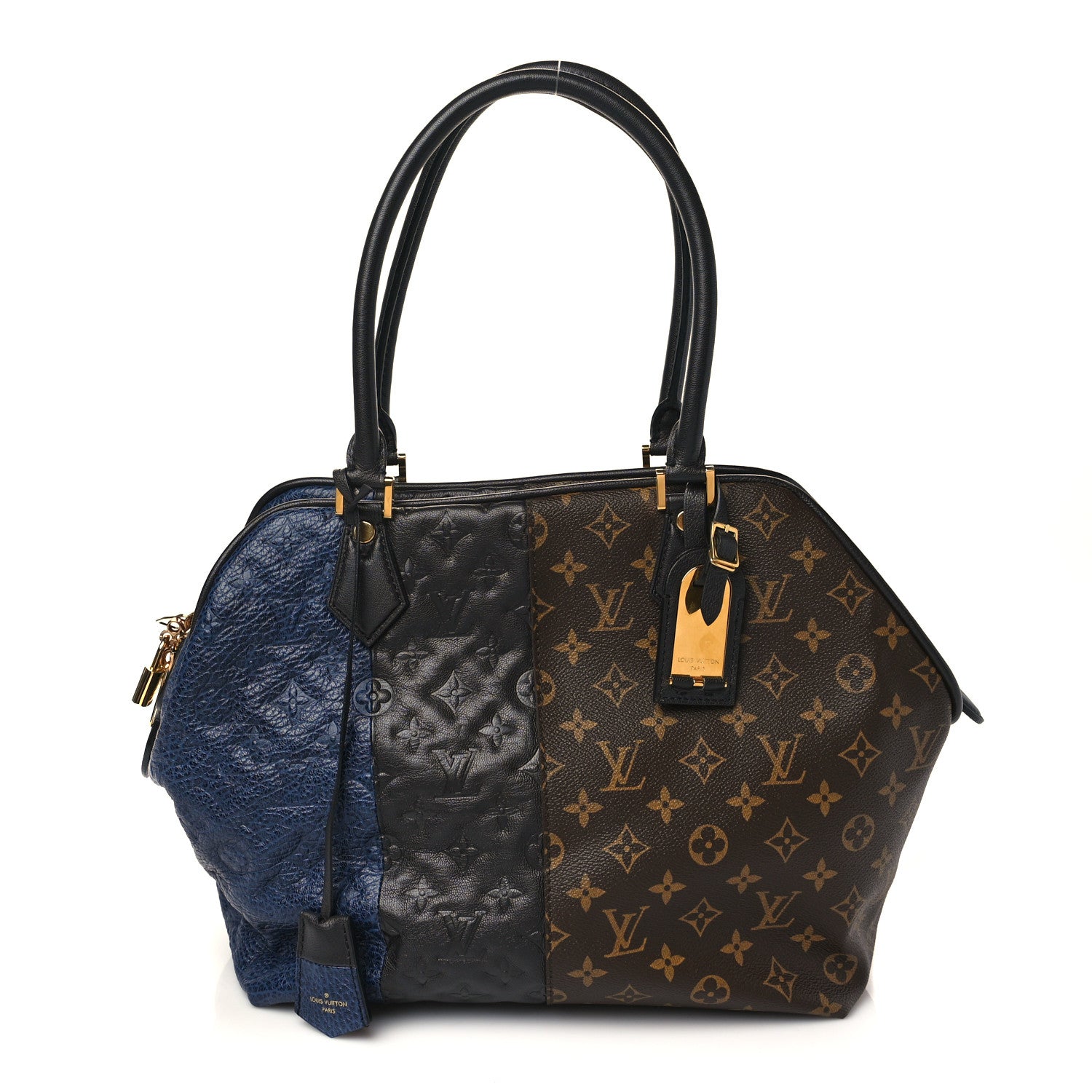 Louis Vuitton Monogram Stripes Medium Bag Marine 1 of 6