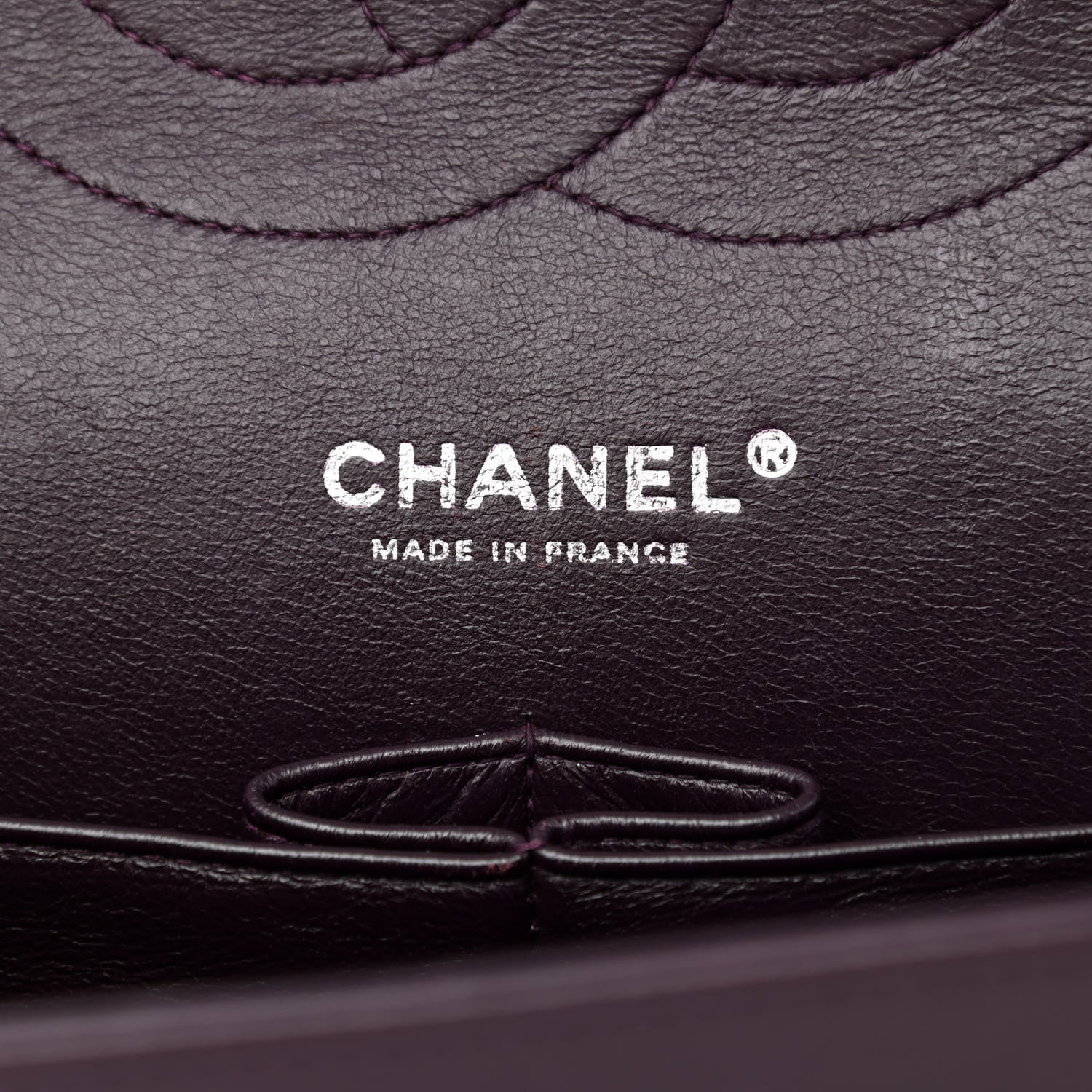 Chanel Lambskin Quilted Jumbo Double Flap Purple 6 of 16