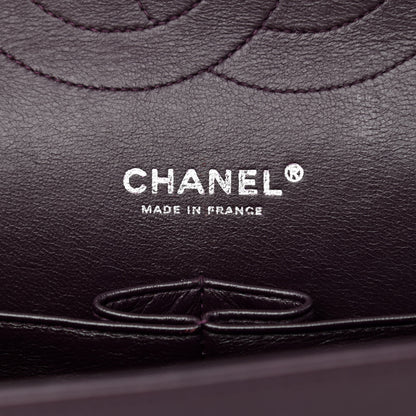 Chanel Lambskin Quilted Jumbo Double Flap Purple 6 of 16