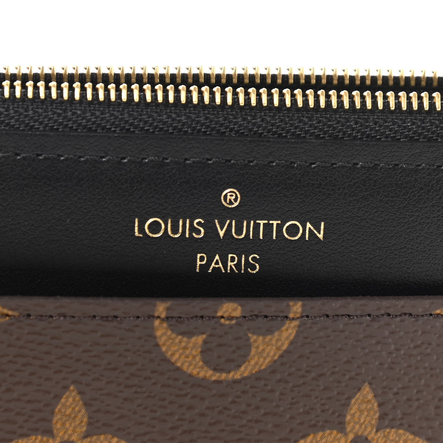 Louis Vuitton Monogram Slim Purse Black 7 of 8