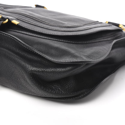 Chloe Calfskin Large Marcie Satchel Black 8 of 10
