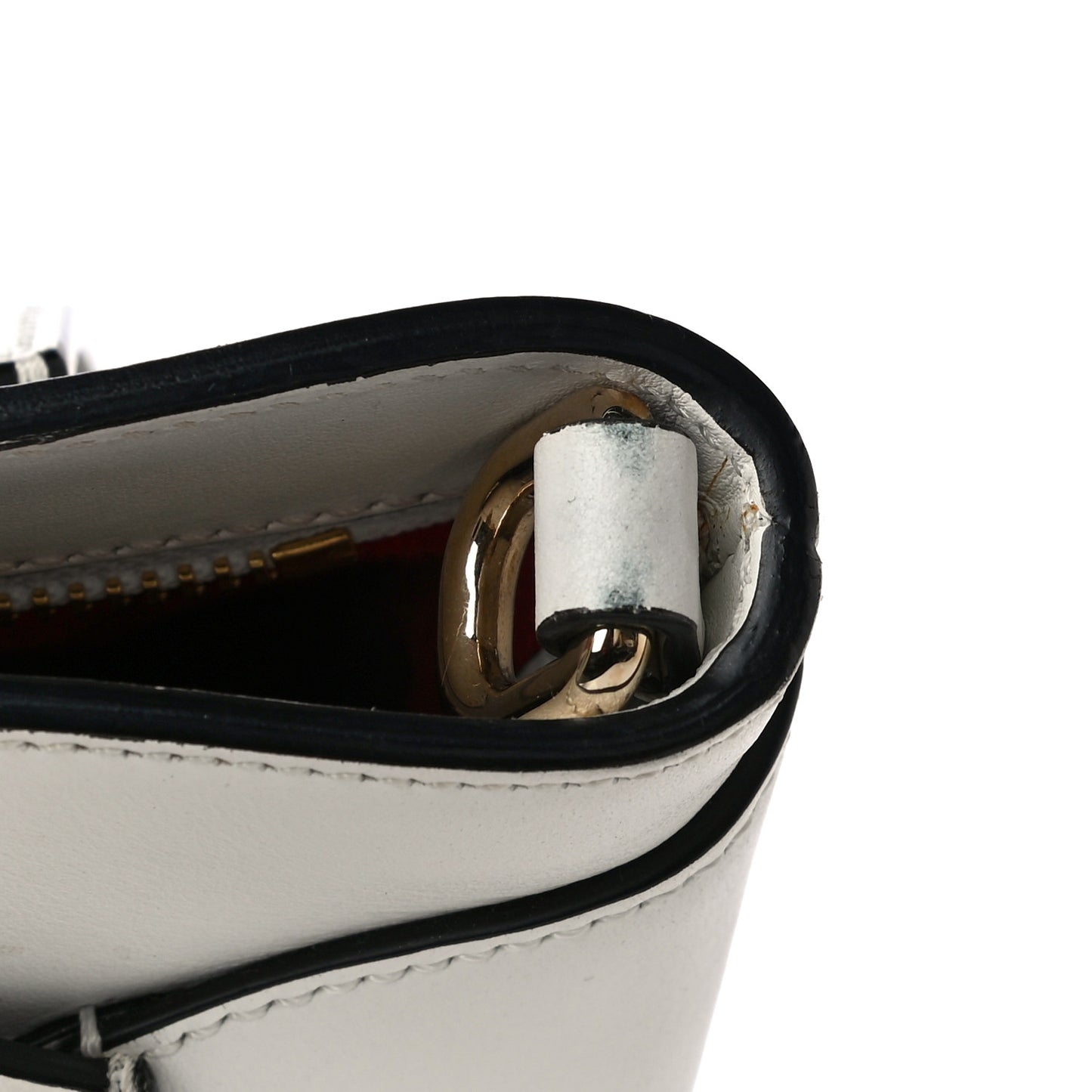 Calfskin Small Eloise Tote White