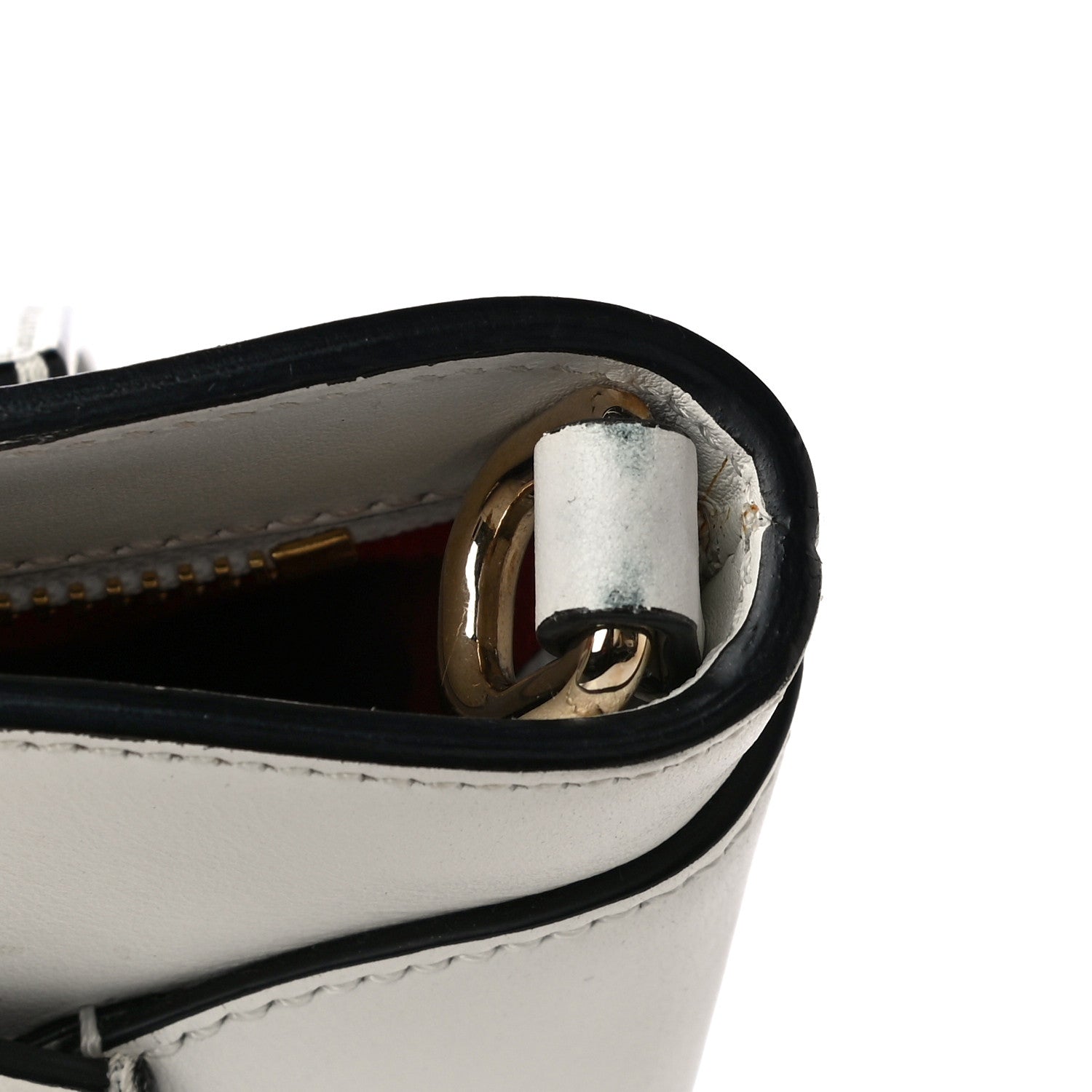 Christian Louboutin Calfskin Small Eloise Tote White 12 of 15
