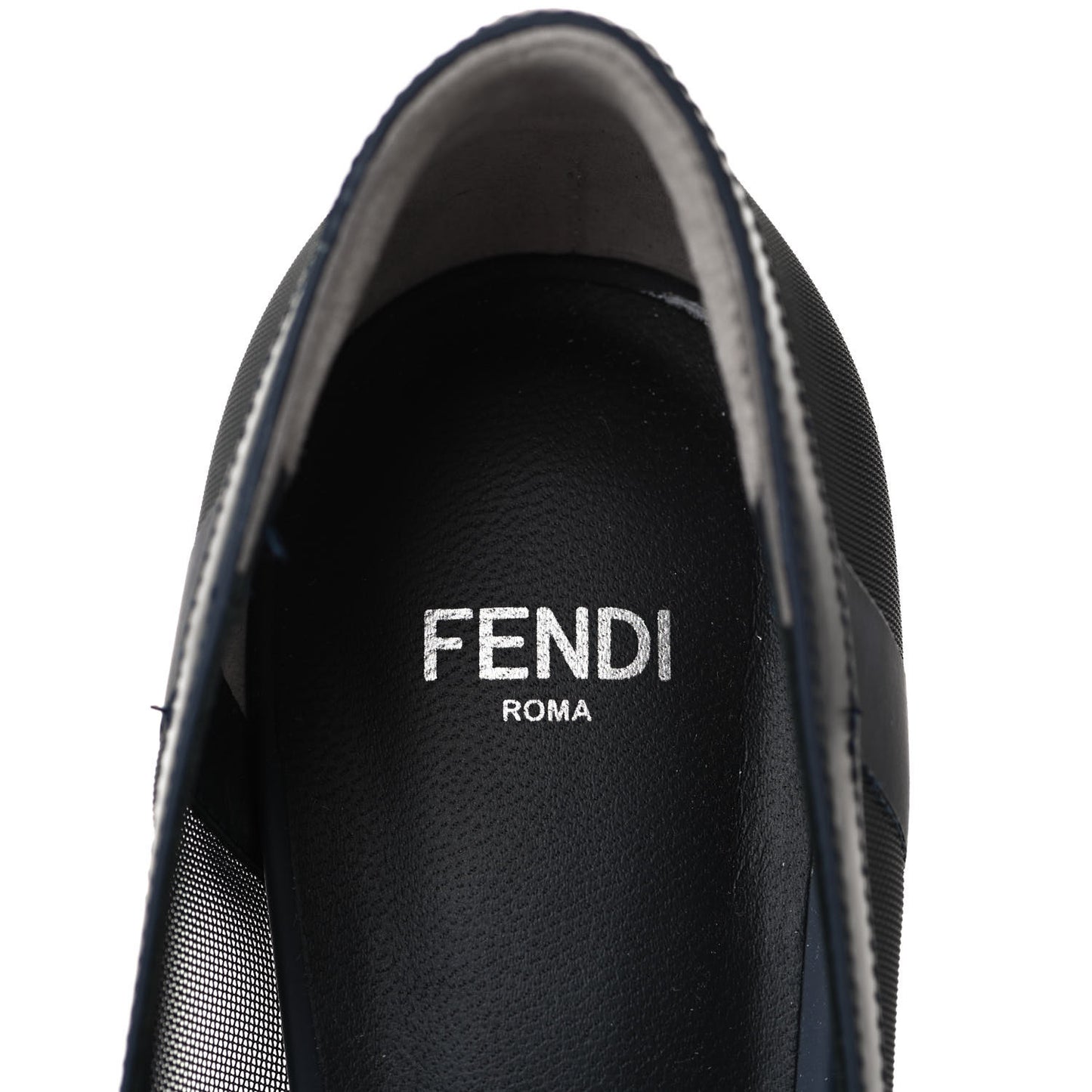 Technical Mesh Vitello Gommato Colibri 55mm Pumps 38.5 Black