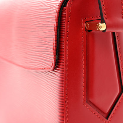 Louis Vuitton Epi Buci Castillan Red 10 of 13