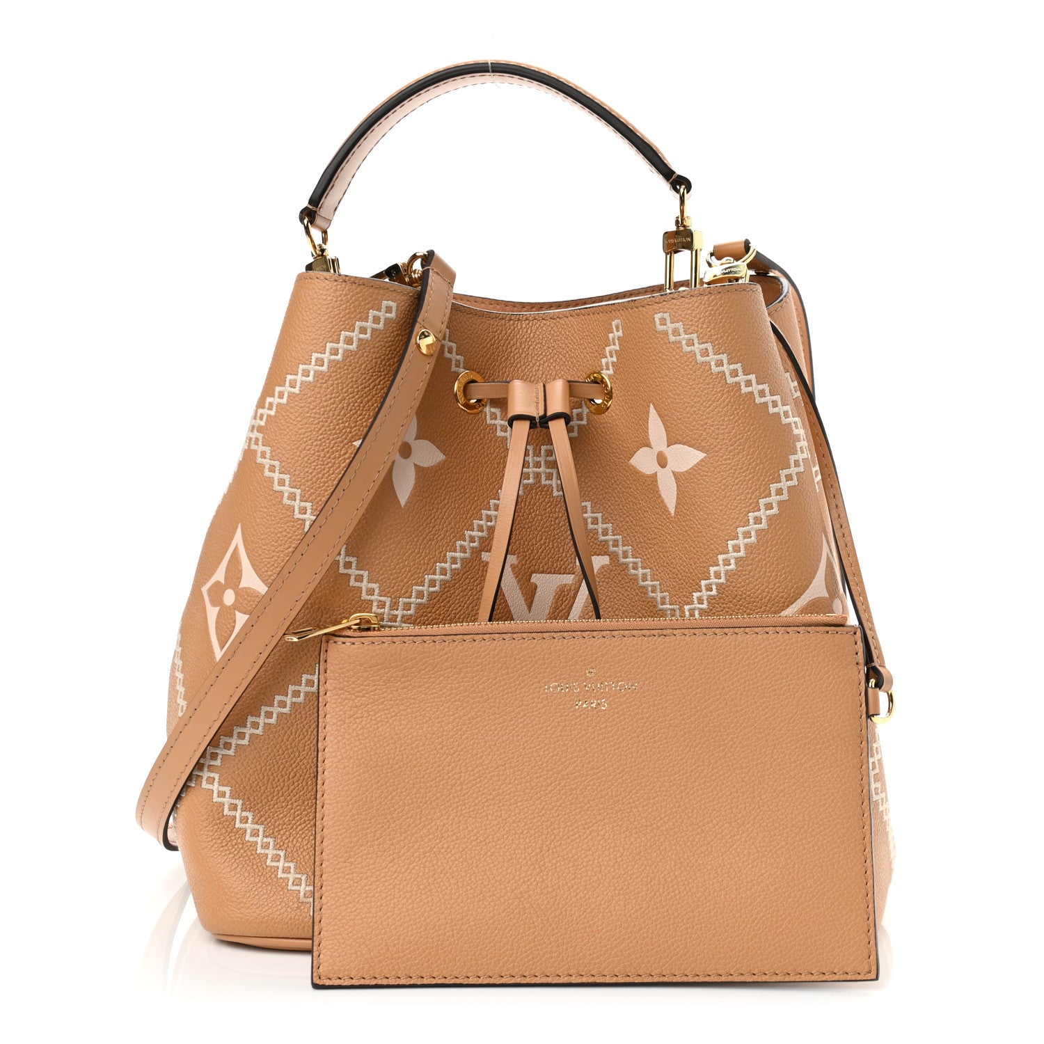 Louis Vuitton Empreinte Monogram Giant Broderies Neonoe MM Arizona 1 of 10