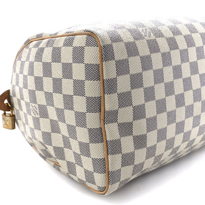 Louis Vuitton Damier Azur Speedy 30 10 of 12