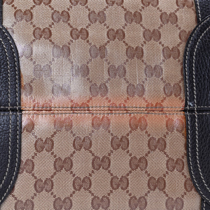 Gucci Crystal Monogram Large Horsebit Nail Boston Brown 5 of 6