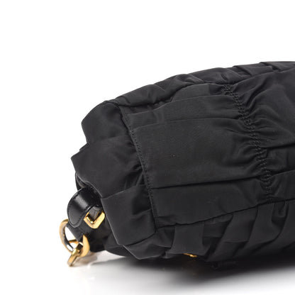 Prada Tessuto Nylon Gaufre Shopping Satchel Black 5 of 16