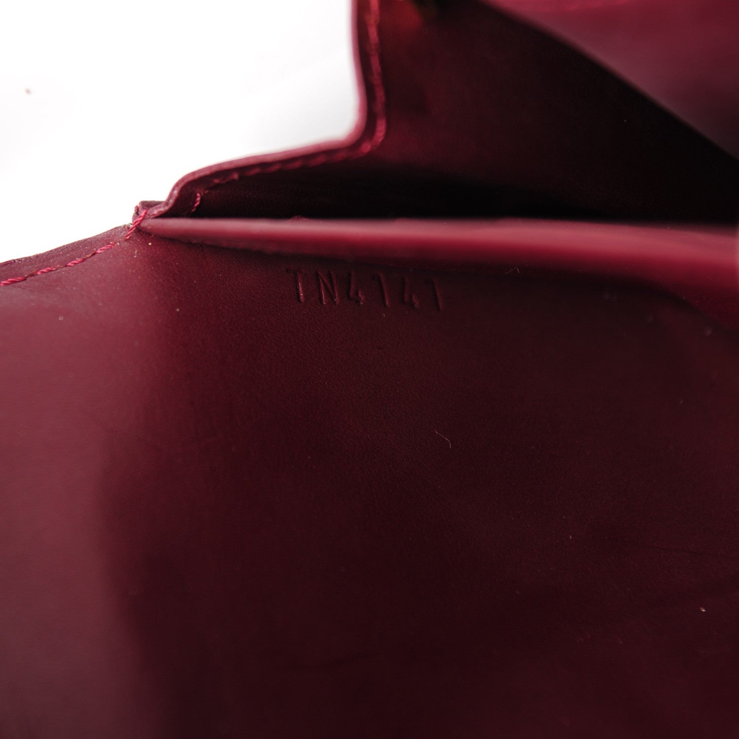Louis Vuitton Vernis Rossmore Wallet Rouge Fauviste 6 of 7