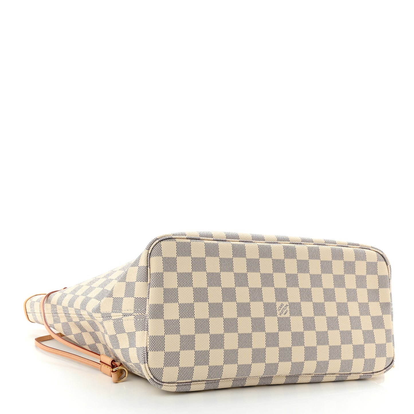 Damier Azur Neo Neverfull MM Rose Ballerine