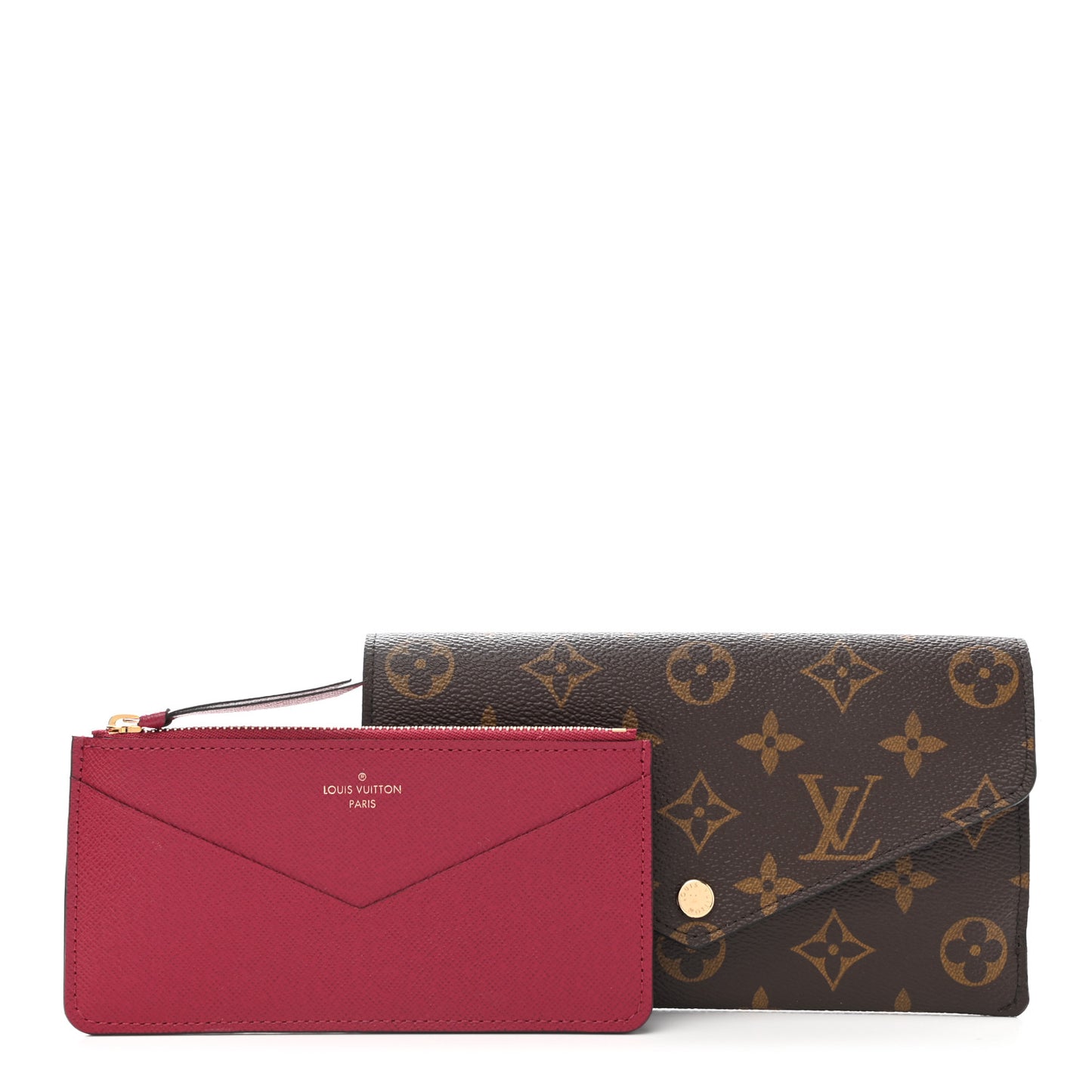 Monogram Jeanne Wallet Fuchsia