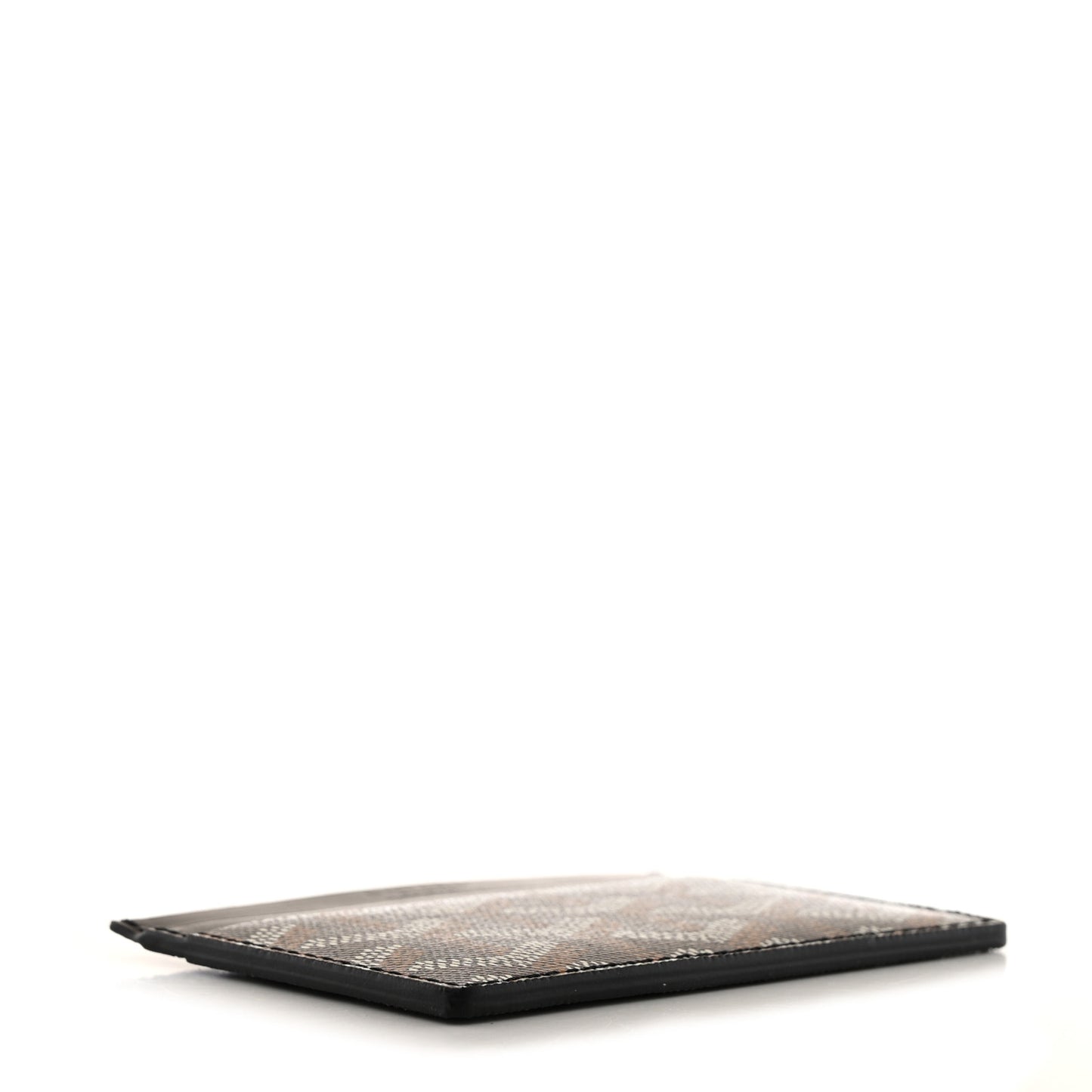 Goyardine Saint Sulpice Card Holder Black