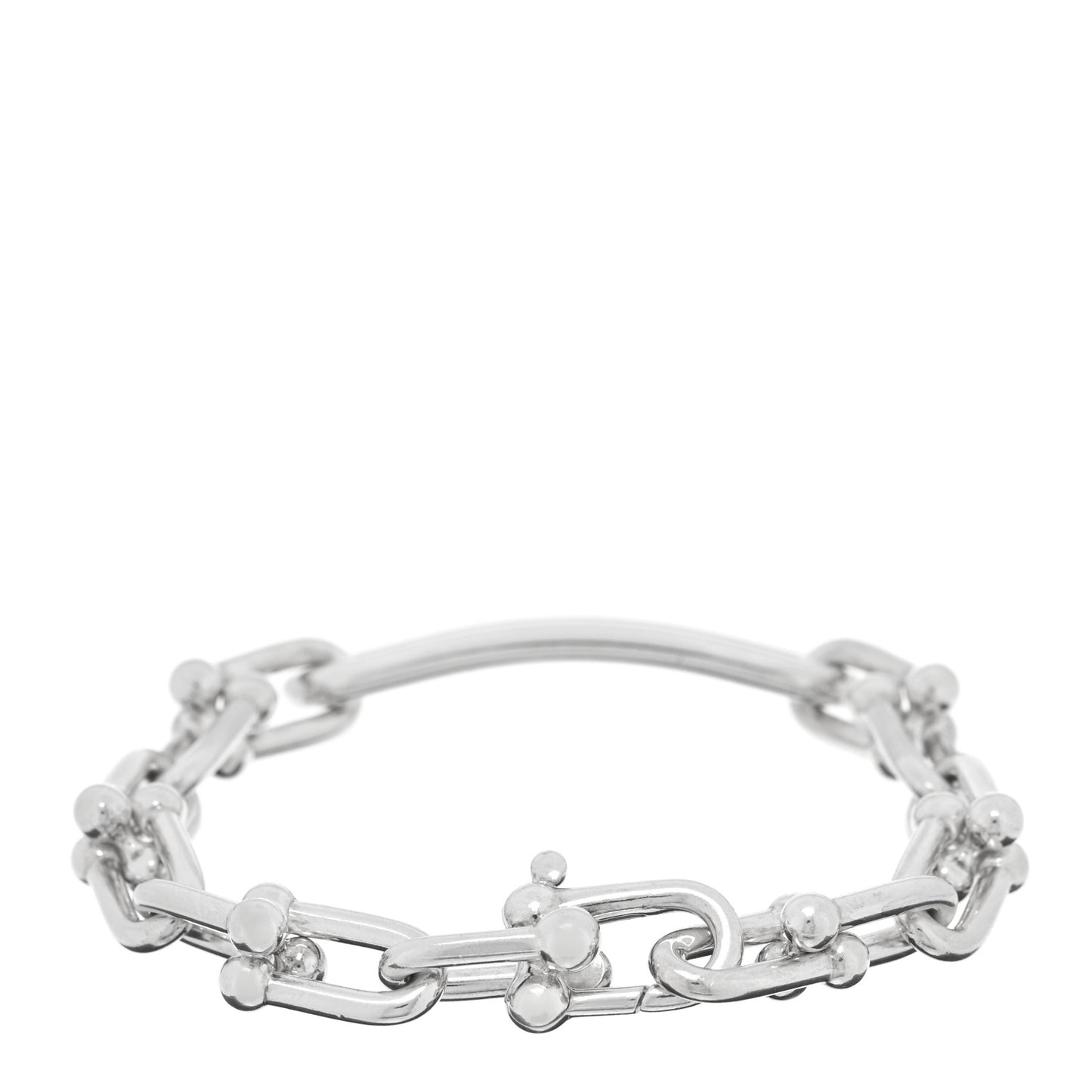 Sterling Silver HardWear Elongated Link Bracelet