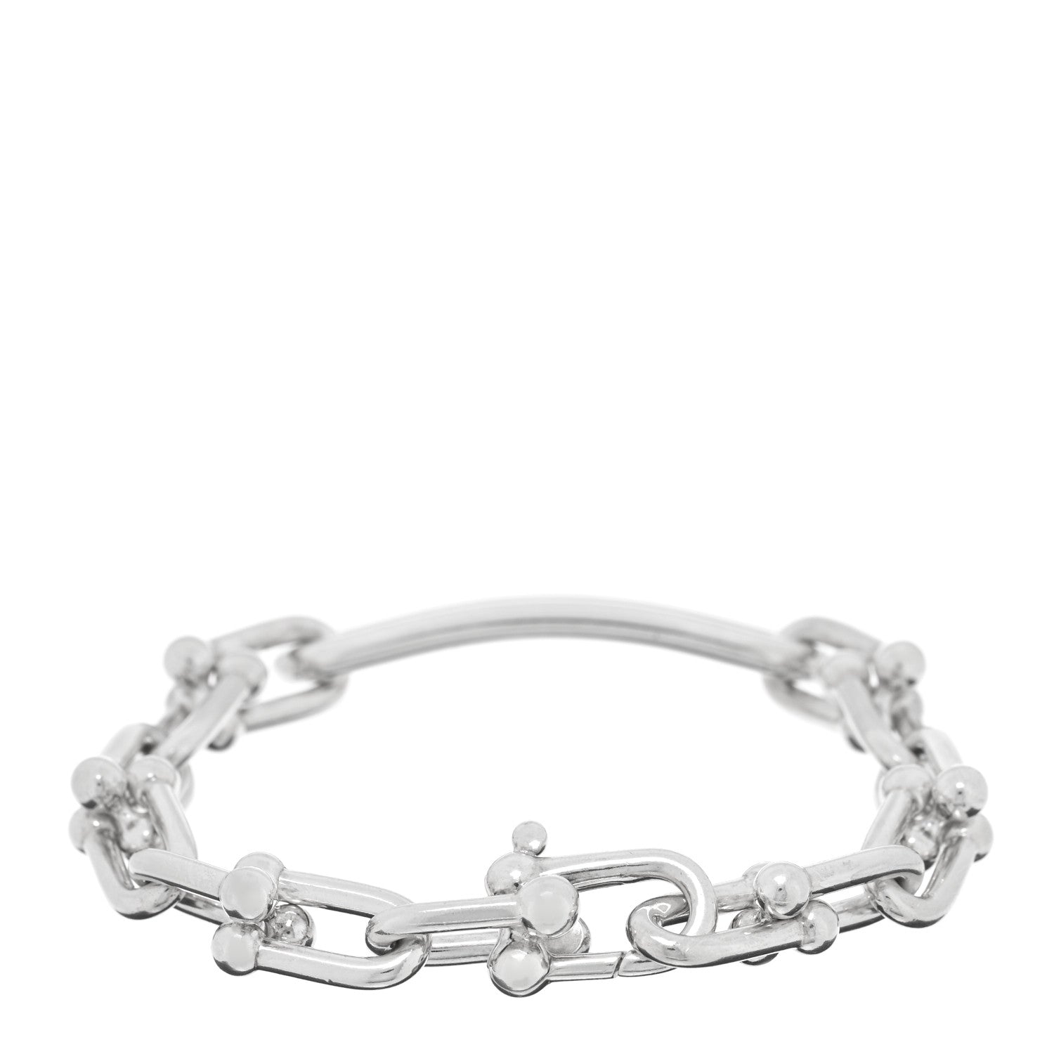Tiffany Sterling Silver HardWear Elongated Link Bracelet 2 of 4