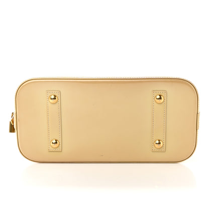 Louis Vuitton Vernis Alma PM Blanc Corail 14 of 18