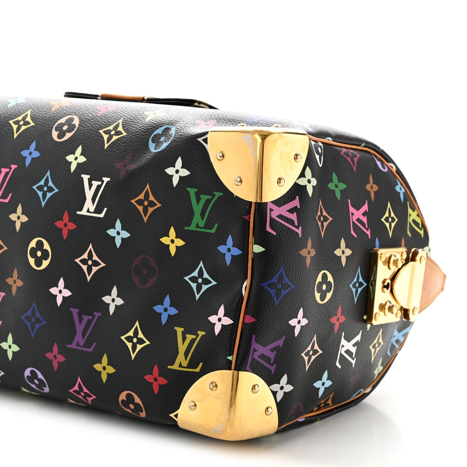 Louis Vuitton Monogram Multicolor Speedy 30 Black 9 of 9