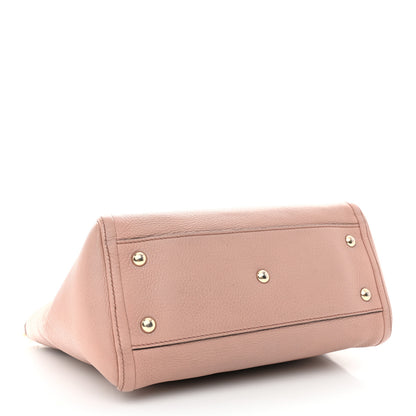 Gucci Pebbled Calfskin Small Soho Top Handle Bag Light Pink 4 of 15
