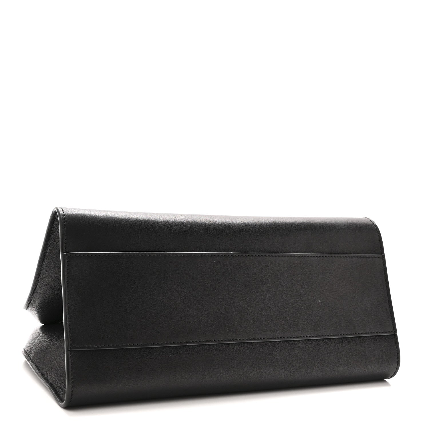 The Row Smooth Calfskin Peggy Bag Black 4 of 9