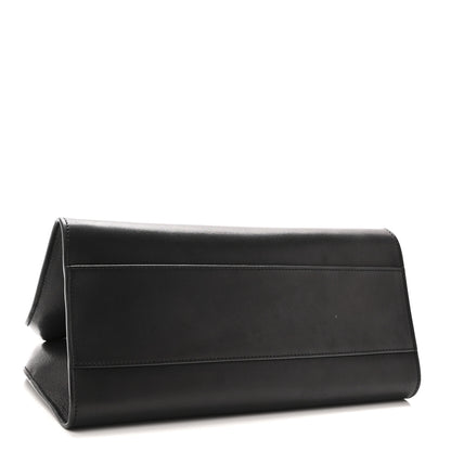 The Row Smooth Calfskin Peggy Bag Black 4 of 9