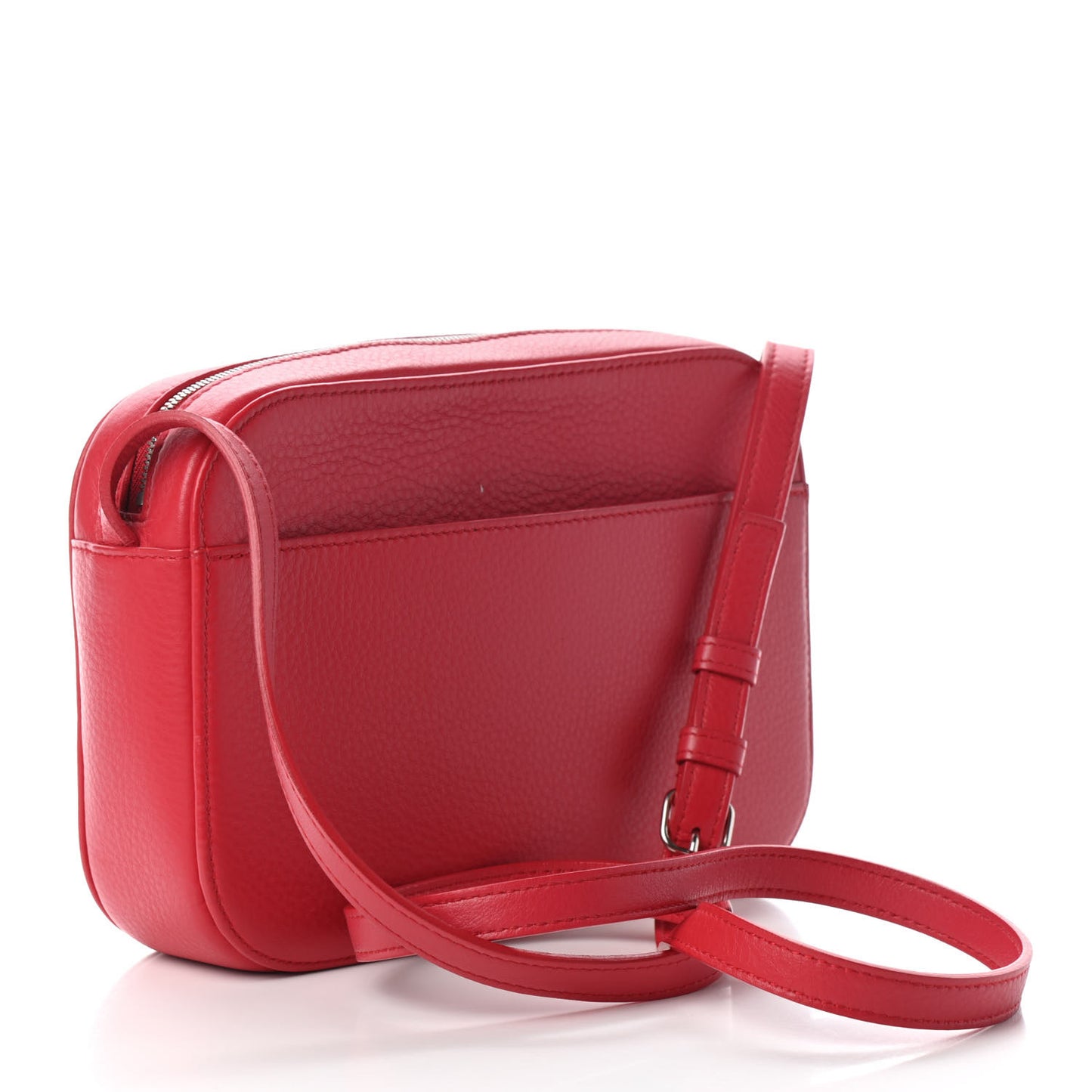 Calfskin Logo S Everyday Camera Bag Rouge Lantern Black
