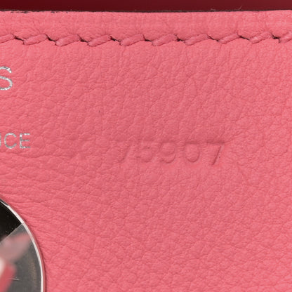 Hermes Swift Mini Lindy 20 Rose Ete 7 of 11