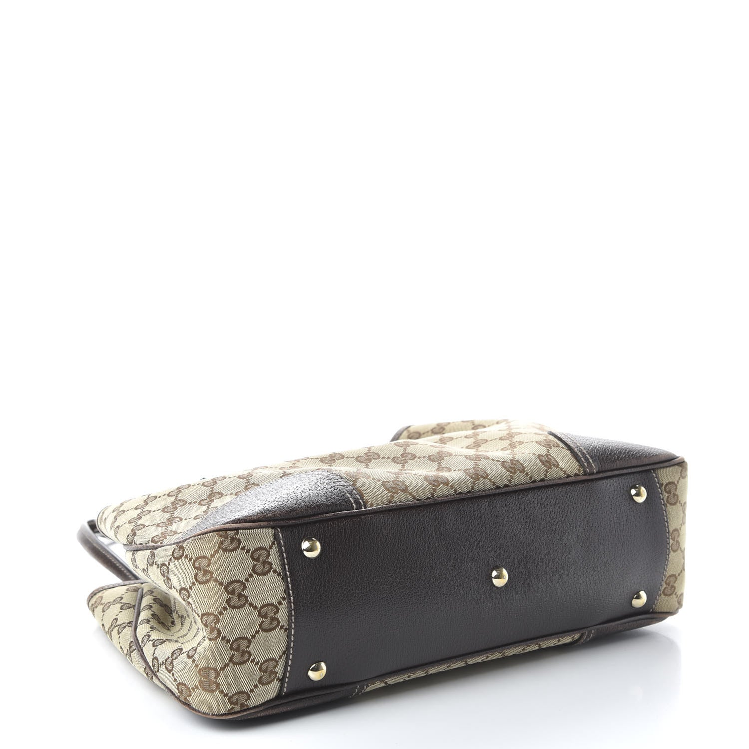Gucci Monogram Medium Princy Tote Dark Brown 4 of 11