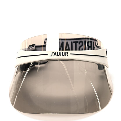 Christian Dior Mirrored DiorClub1 Sun Visor Silver 3 of 9