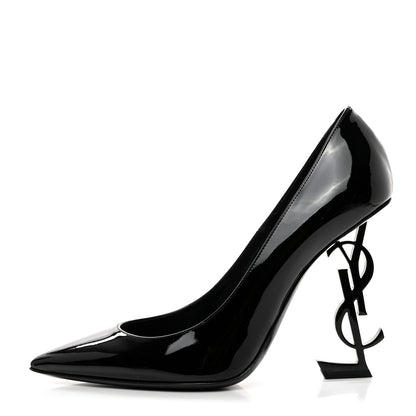 Saint Laurent Patent Opyum 110 Pumps 37 Black 1 of 8