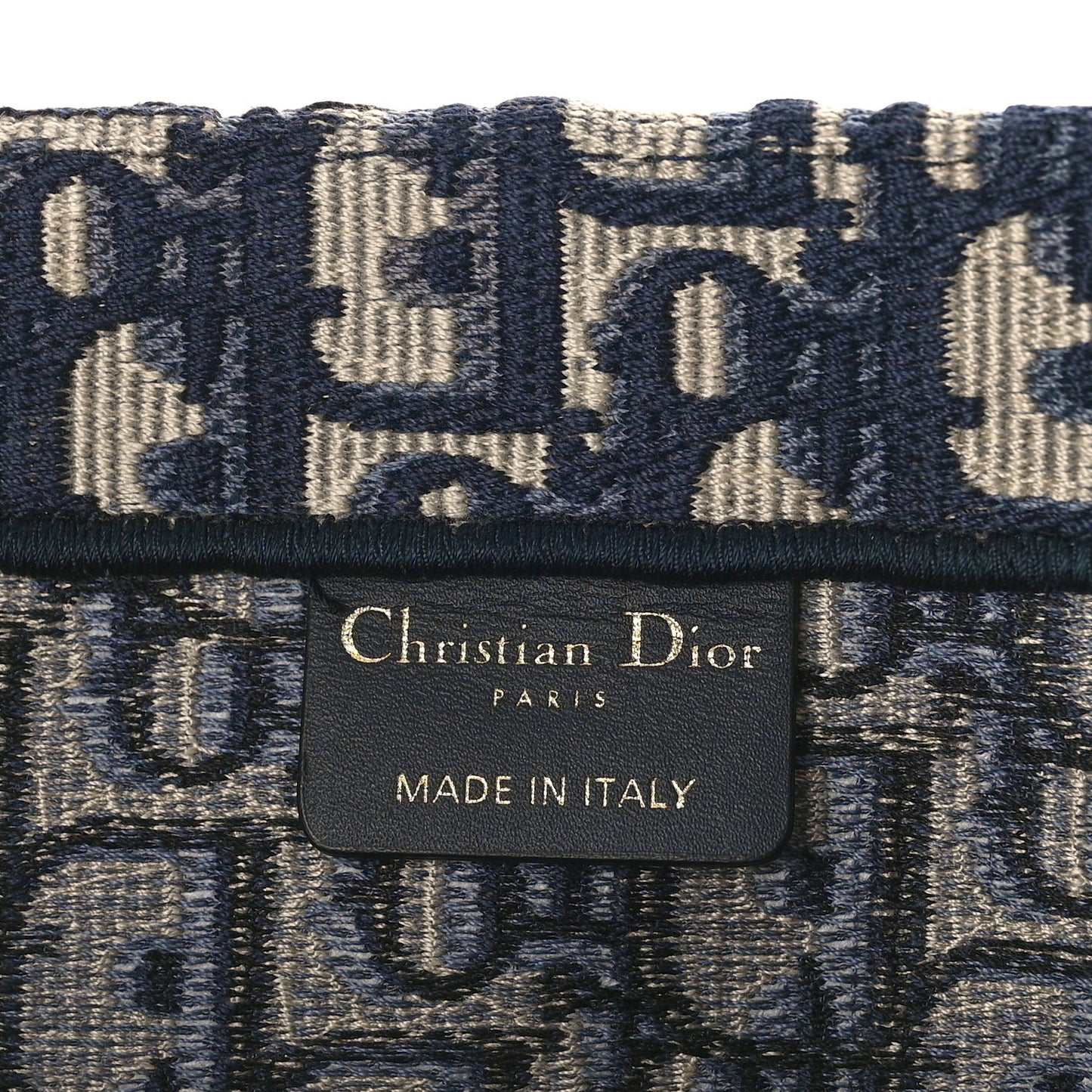 Oblique Medium Book Tote Blue Multicolor