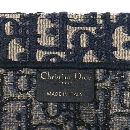 Christian Dior Oblique Medium Book Tote Blue Multicolor 6 of 8