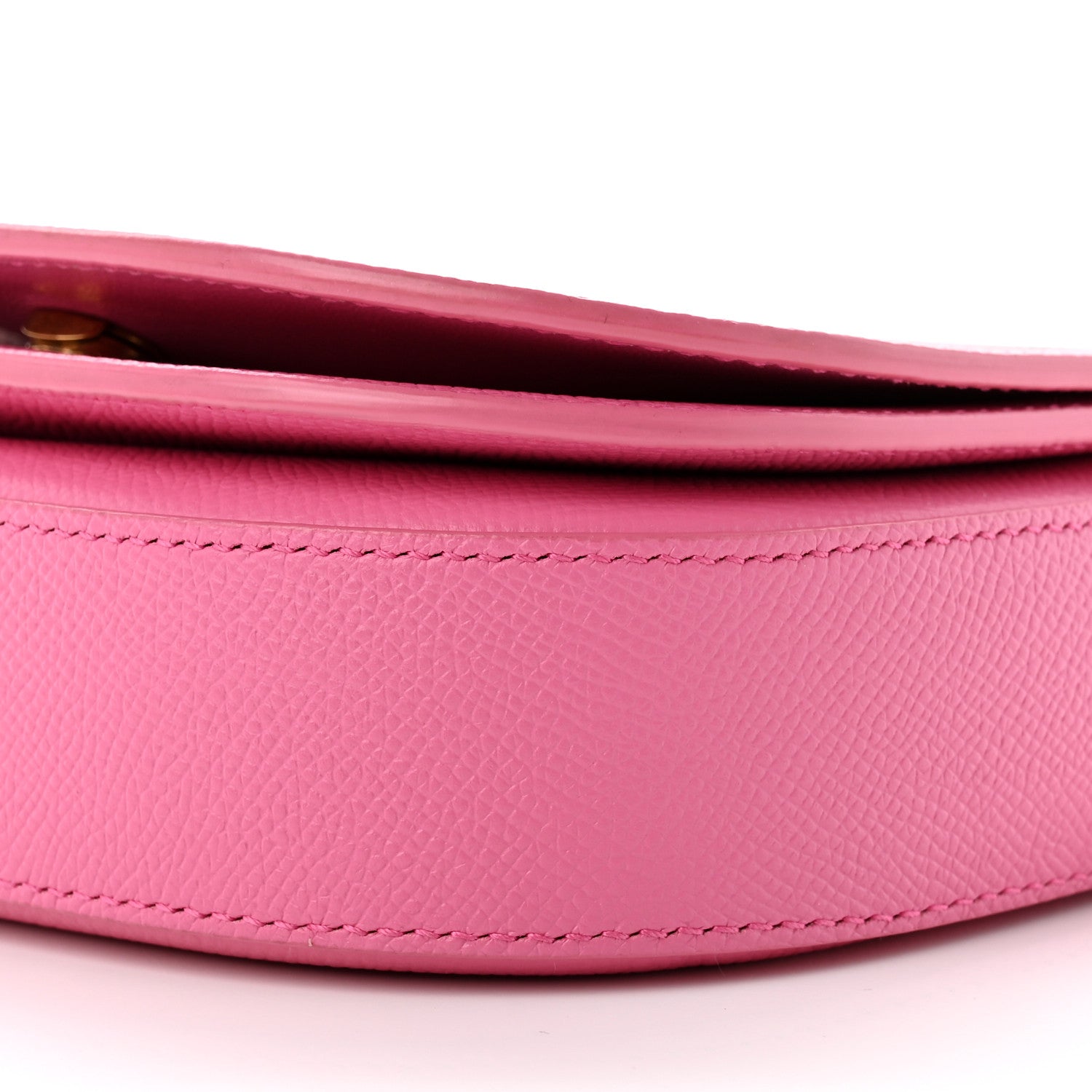 Balenciaga Signature Grained Calfskin Logo Print Ville Day Bag XS Rose Bubblegum Black 9 of 10