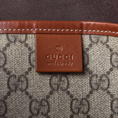 Gucci GG Plus Monogram Large Signature Web Loop Tote Brown 6 of 11