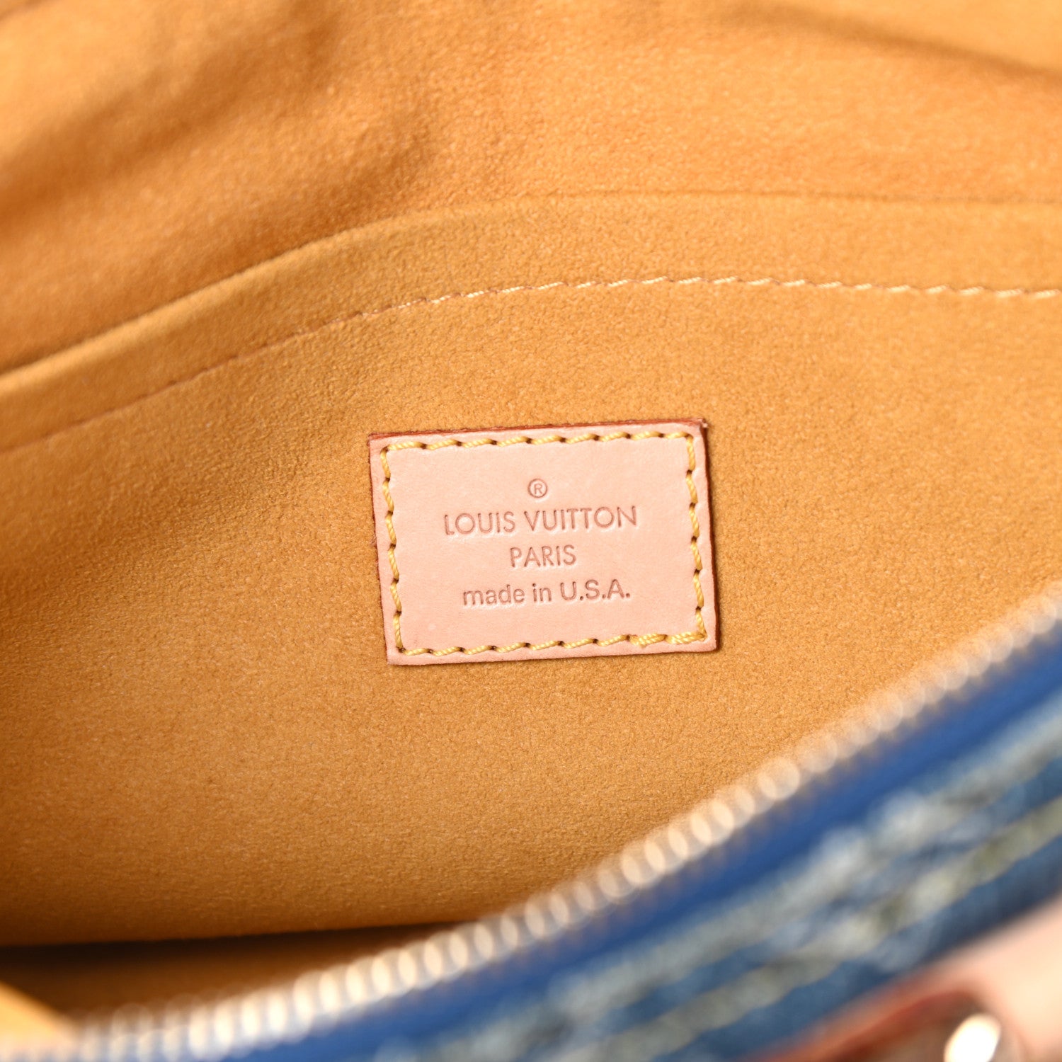 Louis Vuitton Monogram Denim Neo Speedy Blue 6 of 9