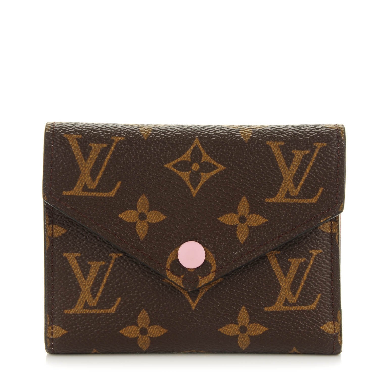 Louis Vuitton Monogram Victorine Wallet Rose Ballerine 2 of 14