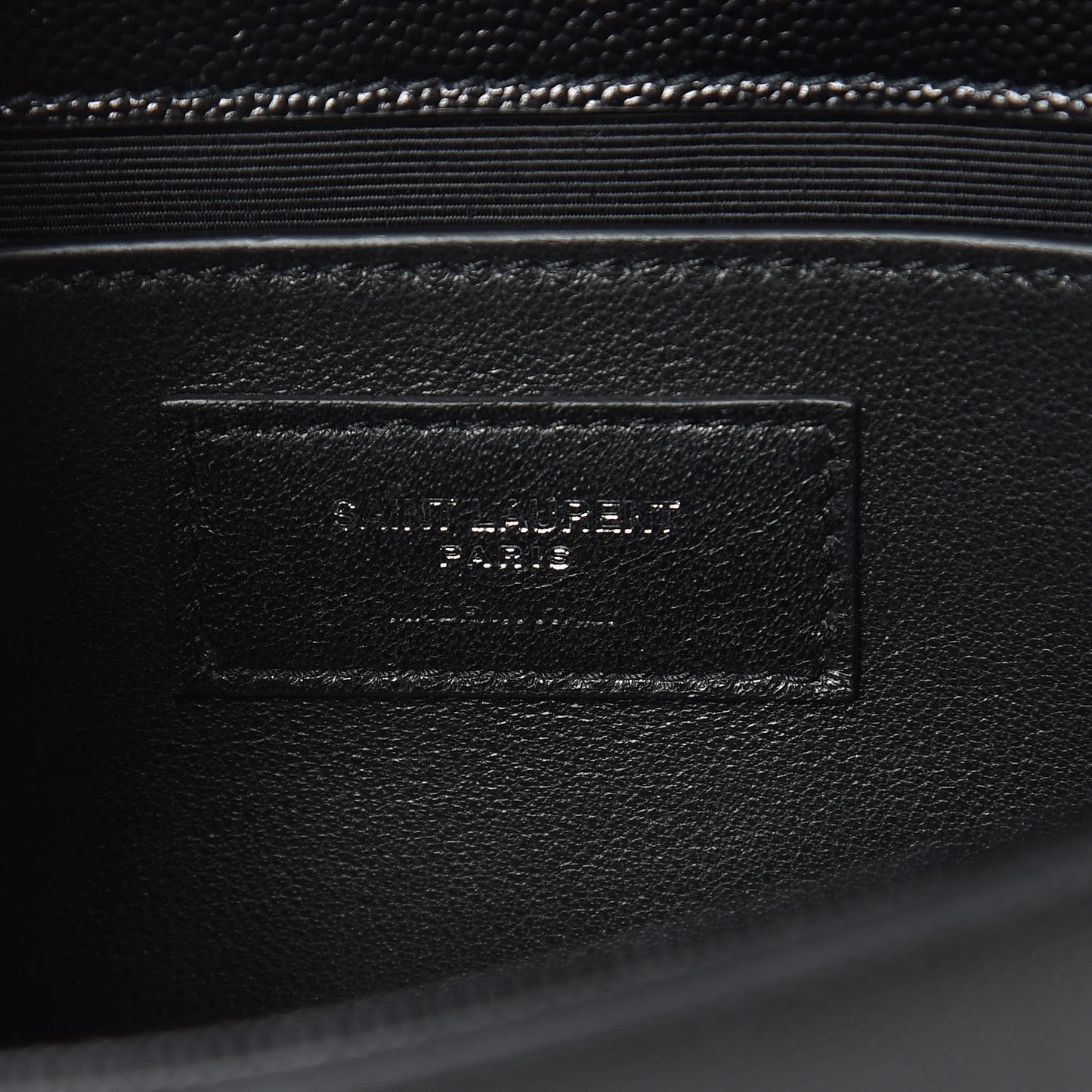 Grain De Poudre Small Monogram Kate Satchel Black