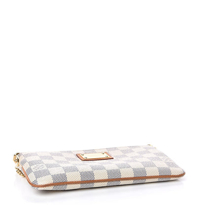 Louis Vuitton Damier Azur Pochette Milla MM 4 of 13