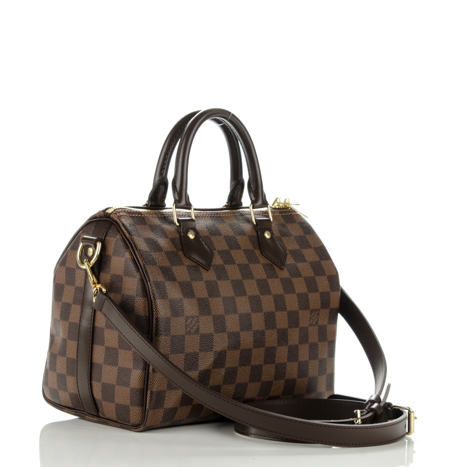 Louis Vuitton Damier Ebene Speedy Bandouliere 25 3 of 7