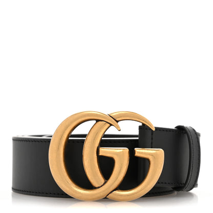 Gucci Calfskin Double G 40mm Belt 115 46 Black 1 of 6