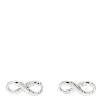 Tiffany Sterling Silver Infinity Earrings 1 of 5