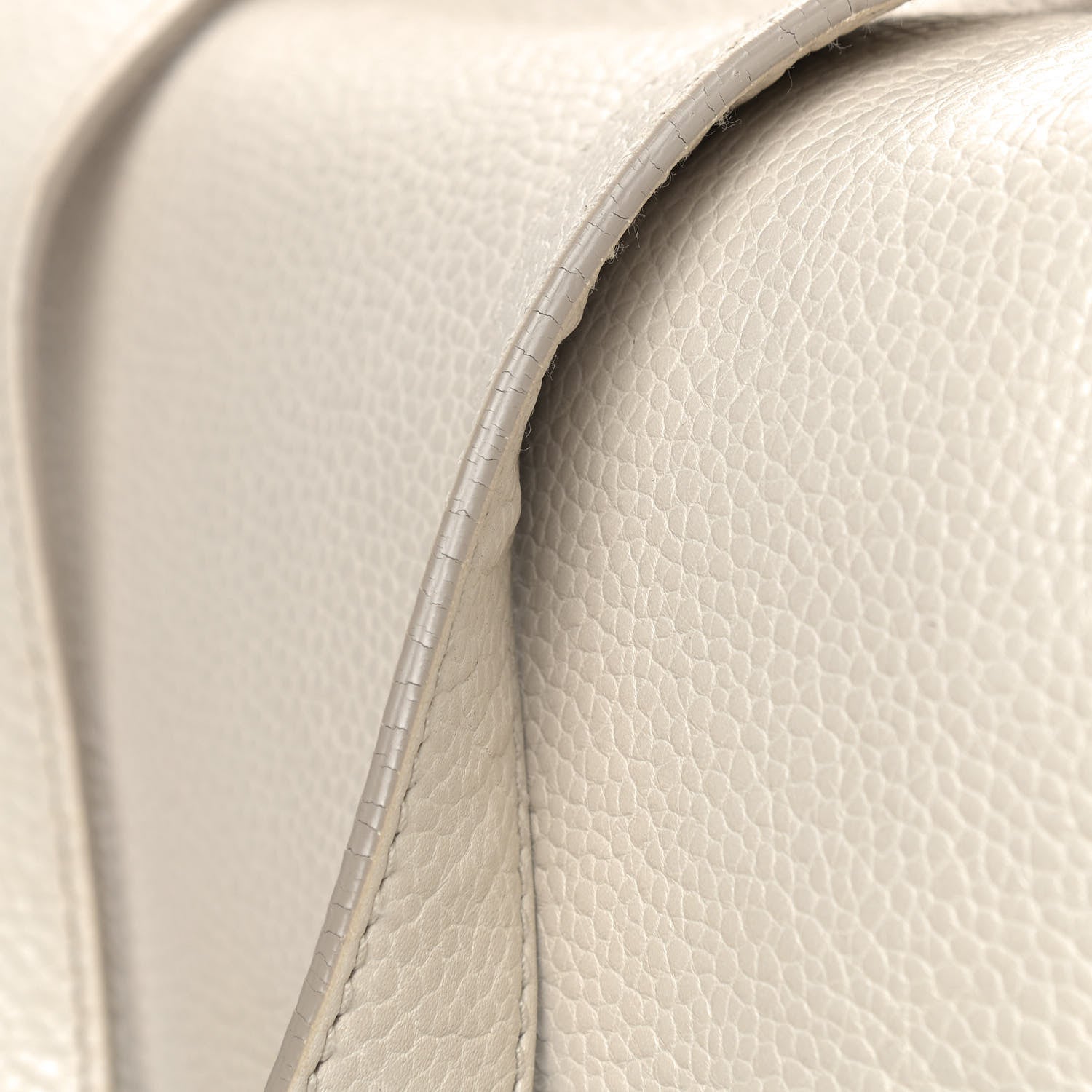 Saint Laurent Calfskin Large Downtown Tote Ivory 10 of 15