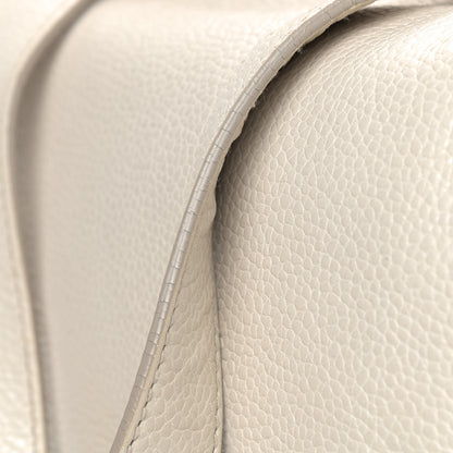 Saint Laurent Calfskin Large Downtown Tote Ivory 10 of 15