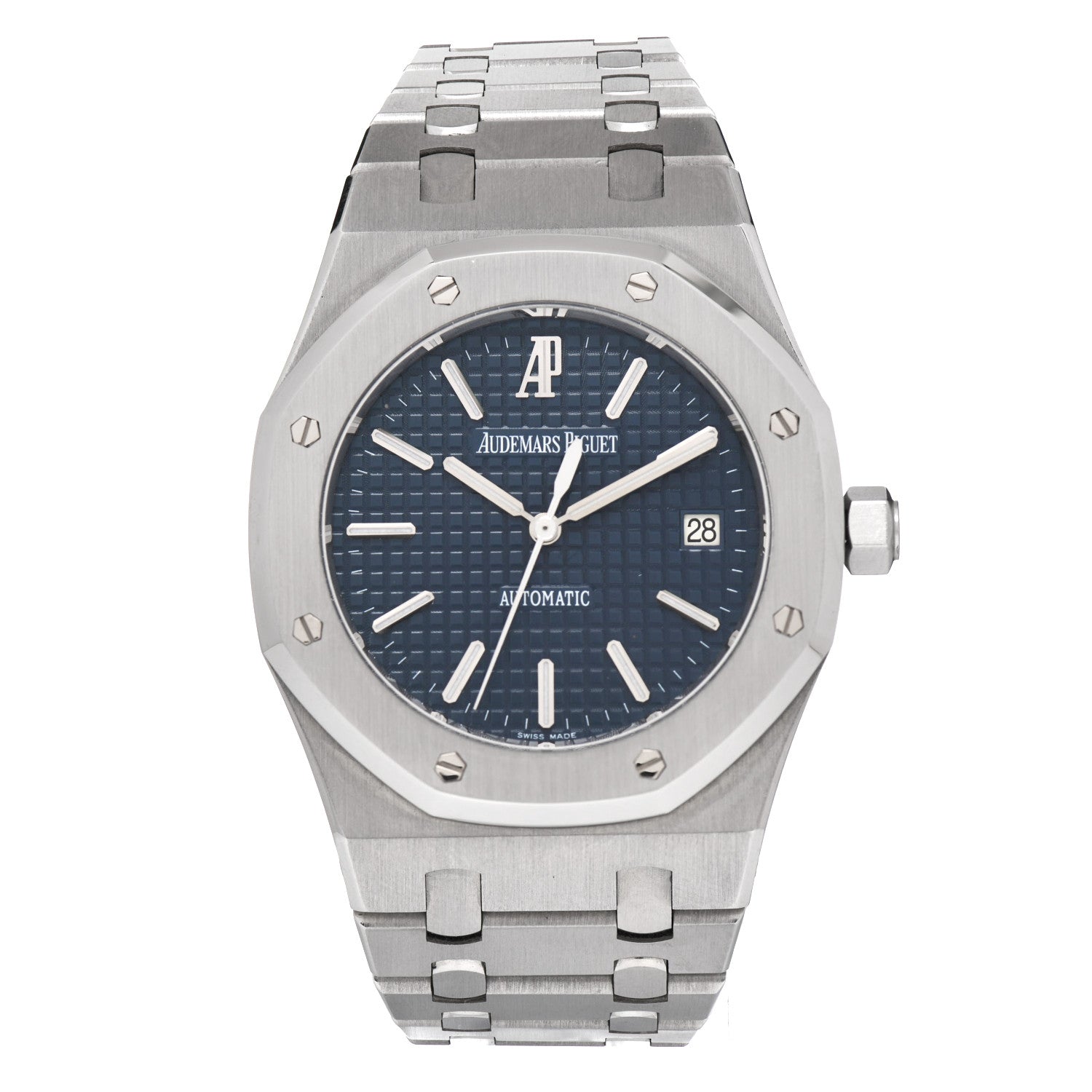 Audemars Piguet Stainless Steel 39mm Royal Oak Automatic Watch Blue 15300ST.OO.1220ST.02 1 of 4