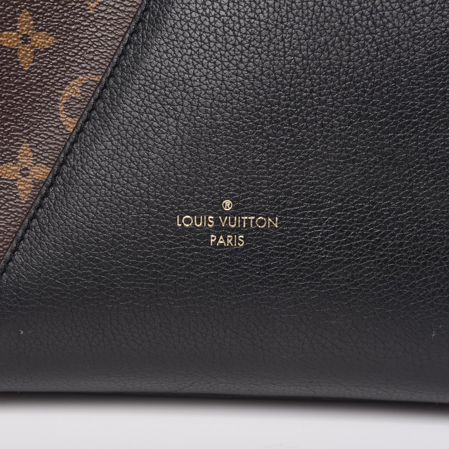 Louis Vuitton Calfskin Monogram Kimono Tote PM Black 7 of 20